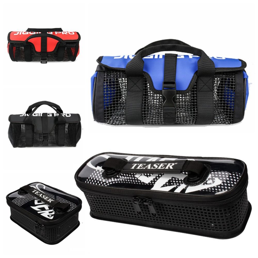 Jig Mesh Bag Lure Bait Storage - Fishing Hook Jig ulasan dan harga