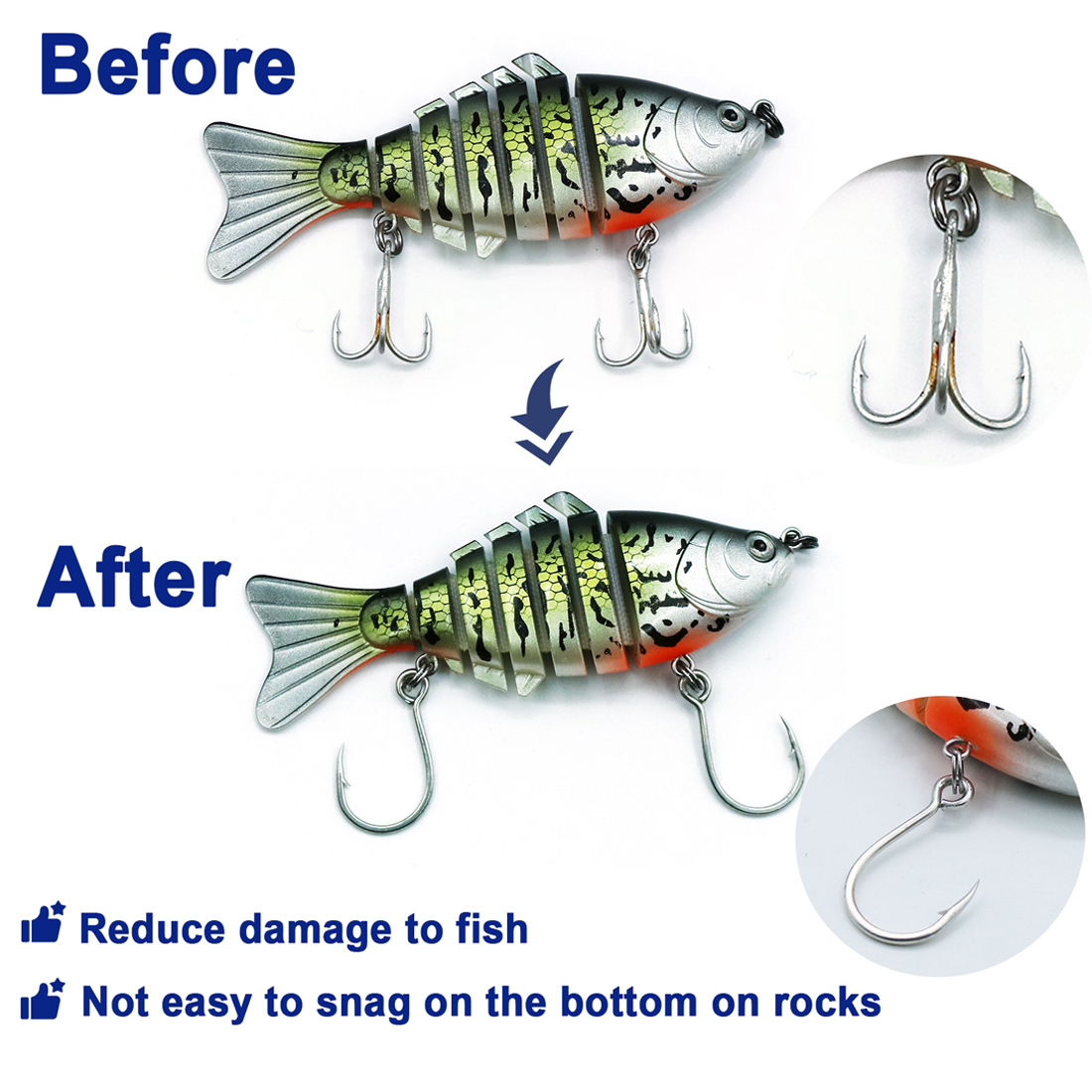 9KM Fishing Hooks 25Pcs Jig Ho - Fishing Hook Assortment ulasan dan harga