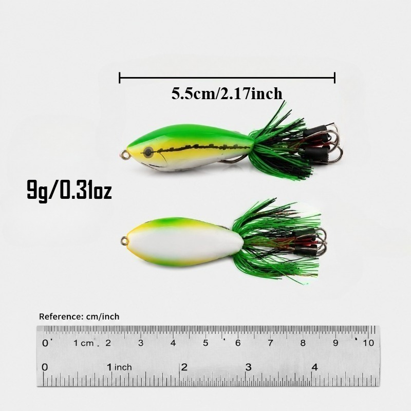 1PC/2PCS Thai-Style ABS Hard F - Fishing Hook Weedless ulasan dan harga
