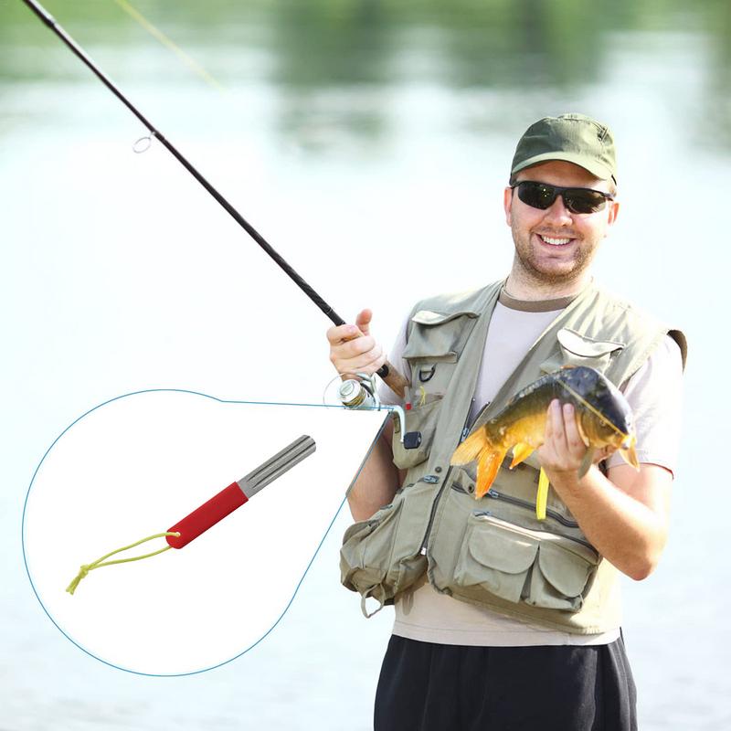 Fishing Hook Sharpener Double- - Fishing Hook ulasan dan harga