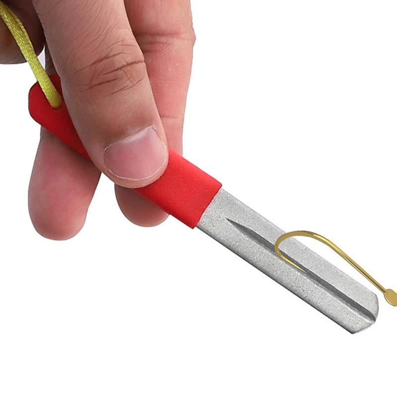 Fishing Hook Sharpener Double- - Fishing Hook ulasan dan harga