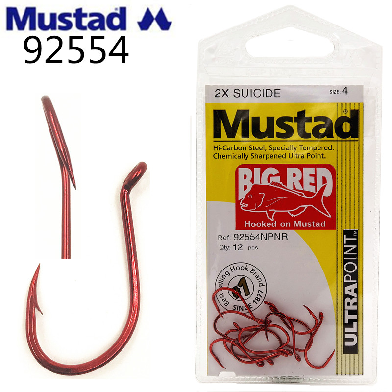 Original Mustad Sea Fishing Ho - Fishing Hook Barbless ulasan dan harga