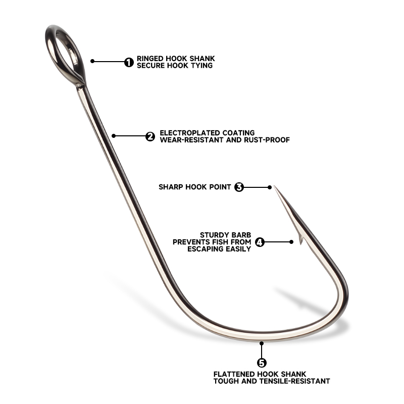 Supercontinent 2#-12# 10pcs Ba - Fishing Hook Assortment ulasan dan harga